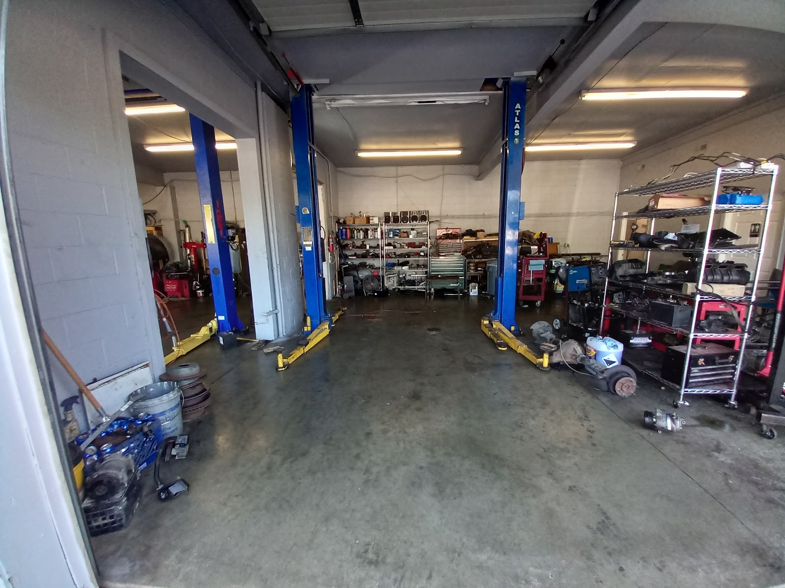 Inside Velazquez Auto Services in Lafayette, IN